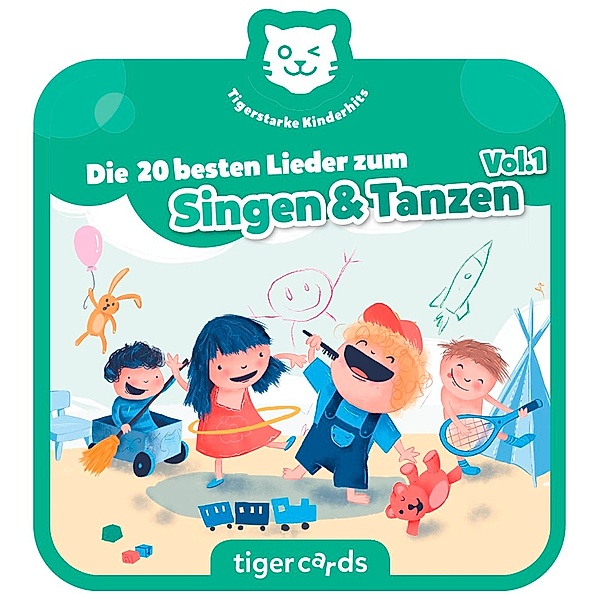 Tiger Media Deutschland GmbH tigercard - Die 20 besten Lieder zum Singen & Tanzen