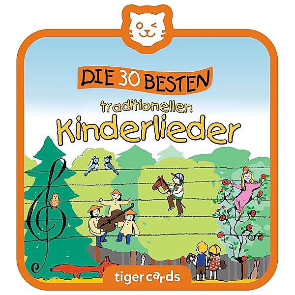 Tiger Media Deutschland GmbH tigercard - Die 30 besten traditionellen Kinderlieder