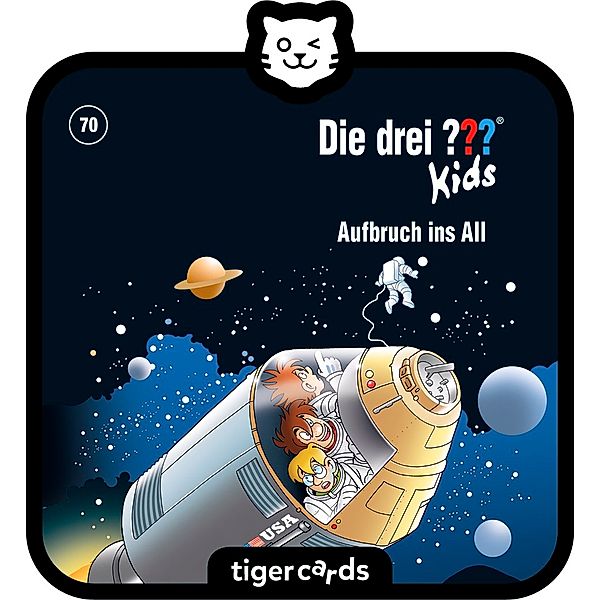 Tiger Media Deutschland GmbH tigercard - Die drei ??? Kids - Folge 70: Aufbruch ins All