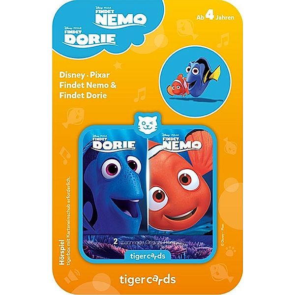 tigercard - Disney - Findet Nemo / Findet Dorie