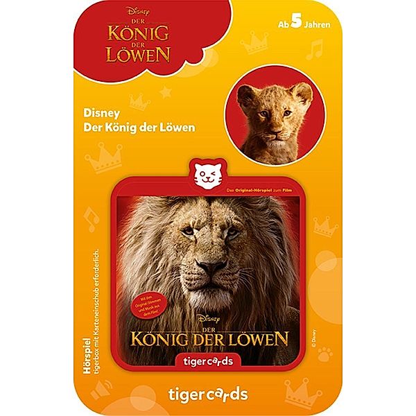 tigercard - Disney - König der Löwen