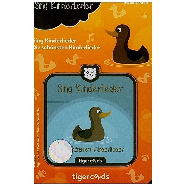 tigercard - Sing Kinderlieder - Die schönsten Kinderlieder