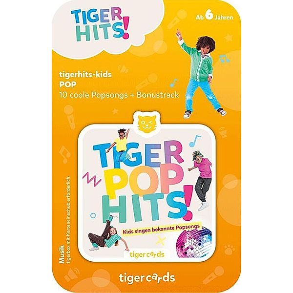 tigercard - tigerhits - tiger POP hits