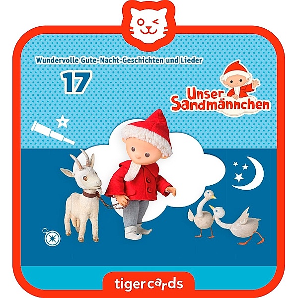 Tiger Media Deutschland GmbH tigercard - Unser Sandmännchen - Folge 17: Träumen unterm Sternenhimmel