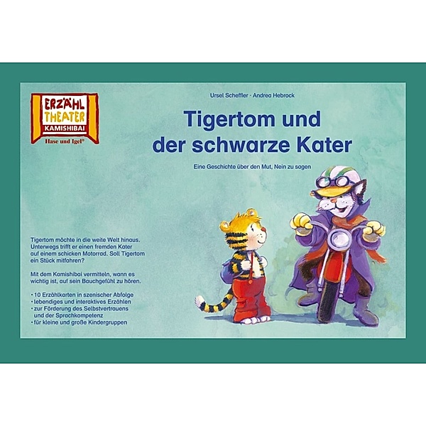 Tigertom und der schwarze Kater / Kamishibai Bildkarten, Andrea Hebrock, Ursel Scheffler