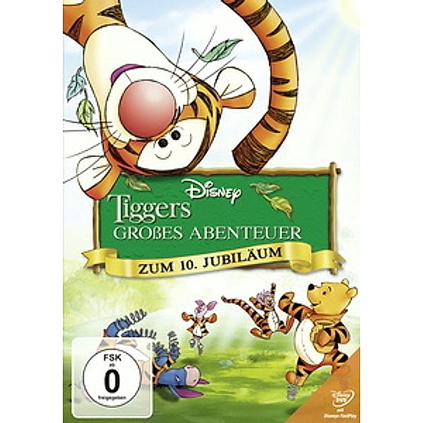 Tiggers großes Abenteuer - Zum 10. Jubiläum DVD | Weltbild.de