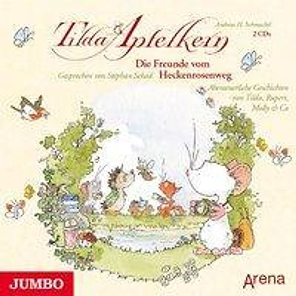 Tilda Apfelkern - Die Freunde vom Heckenrosenweg, 2 Audio-CDs, Andreas H. Schmachtl