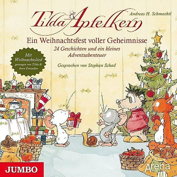 Tilda Apfelkern - Ein Weihnachtsfest voller Geheimnisse - 24 Adventskalender-Geschichten,Audio-CD, Andreas H. Schmachtl
