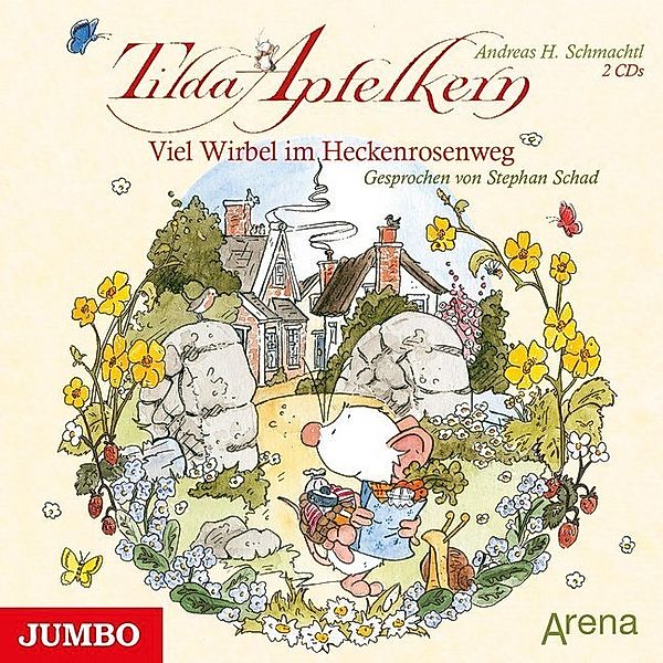 Tilda Apfelkern - Viel Wirbel im Heckenrosenweg,2 Audio-CDs, Andreas H. Schmachtl