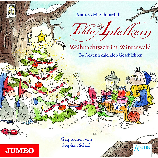 Tilda Apfelkern. Weihnachtszeit im Winterwald,Audio-CD, Andreas H. Schmachtl