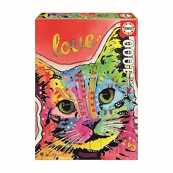 Carletto Deutschland, Educa Tilt cat love (Puzzle)