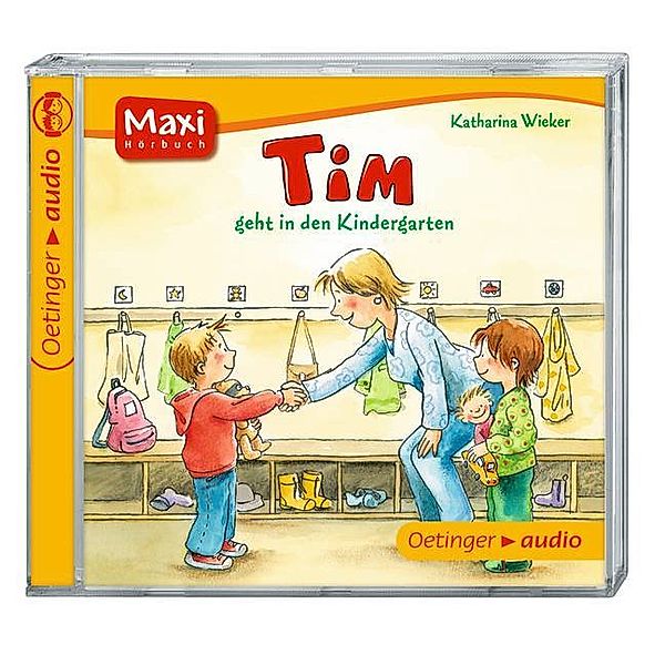 Tim geht in den Kindergarten, 1 Audio-CD, Katharina Wieker