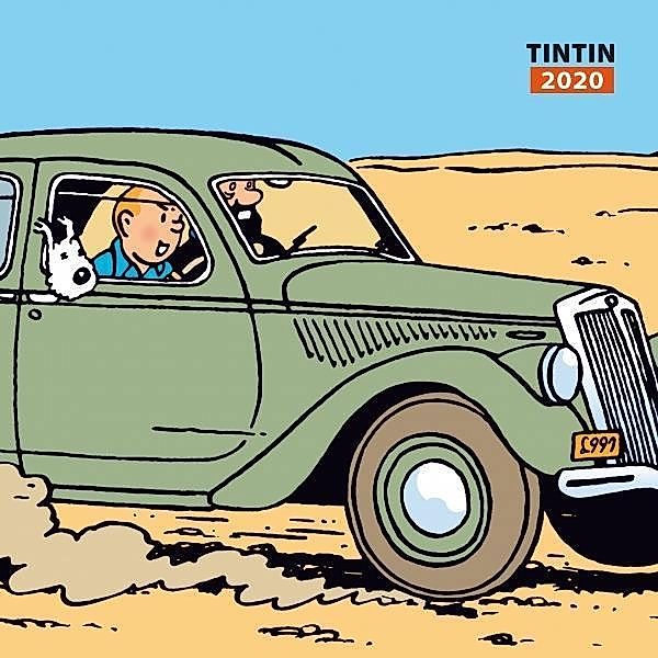 Tim & Struppi Tischkalender 2020, Hergé