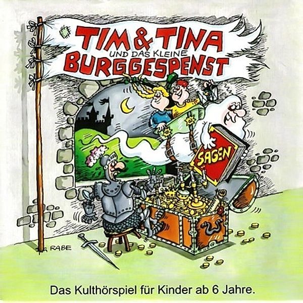 Tim & Tina und das kleine Burggespenst, 1 Audio-CD, Rainer Hohberg