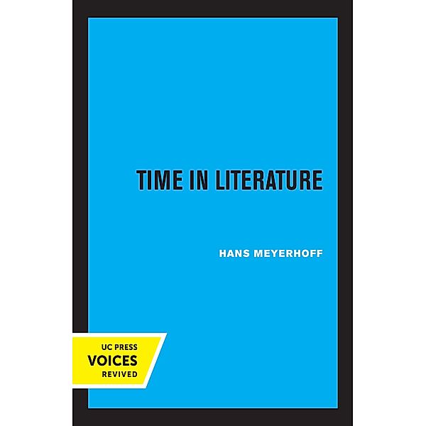 Time in Literature, Hans Meyerhoff