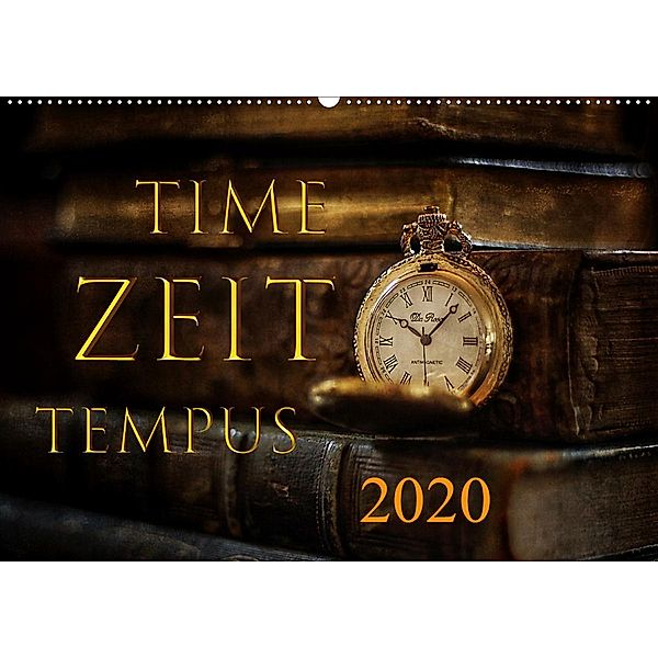 Time - Zeit - Tempus (Wandkalender 2020 DIN A2 quer), Cathrin Illgen