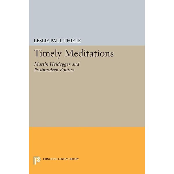 Timely Meditations / Princeton Legacy Library Bd.298, Leslie Paul Thiele