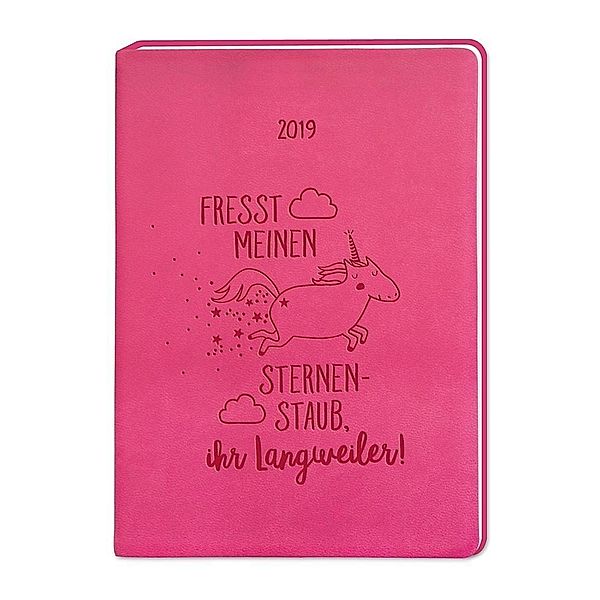 Timer Pink (Einhorn) A6 2019, Grafik Werkstatt