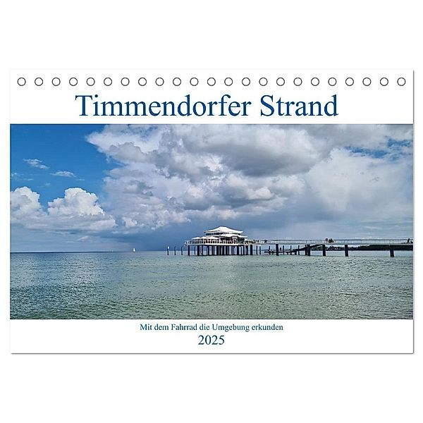Timmendorfer Strand und Umgebung (Tischkalender 2025 DIN A5 quer), CALVENDO Monatskalender, Calvendo, Beate Bussenius