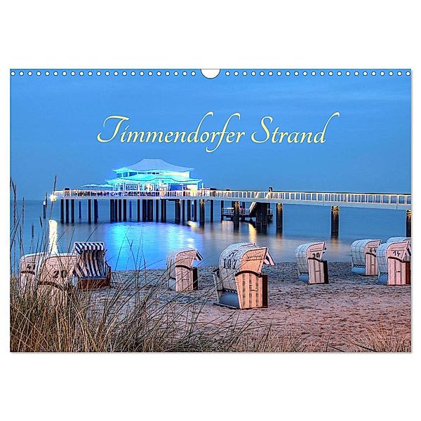 Timmendorfer Strand (Wandkalender 2024 DIN A3 quer), CALVENDO Monatskalender, Joachim Hasche