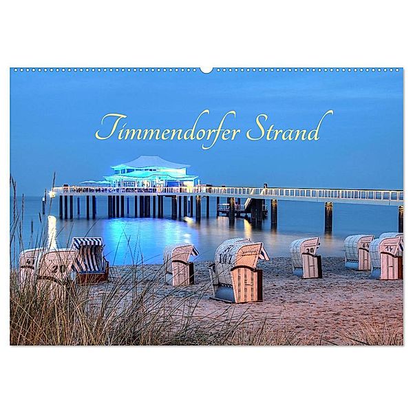 Timmendorfer Strand (Wandkalender 2025 DIN A2 quer), CALVENDO Monatskalender, Calvendo, Joachim Hasche