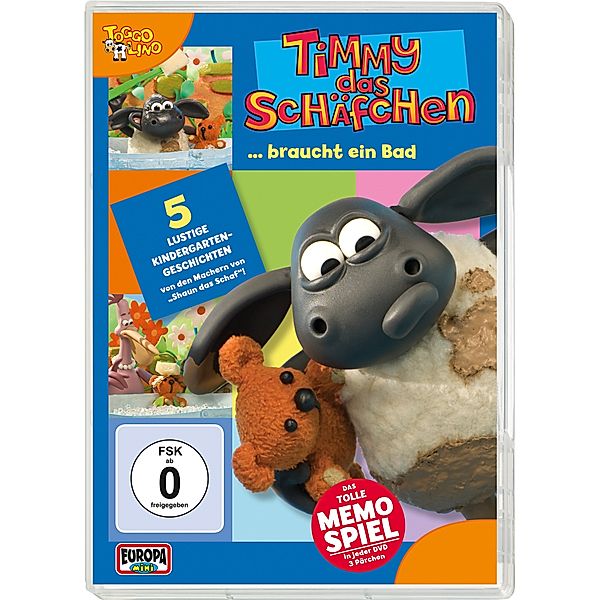 Timmy das Schäfchen - ...braucht ein Bad, das Schäfchen Timmy