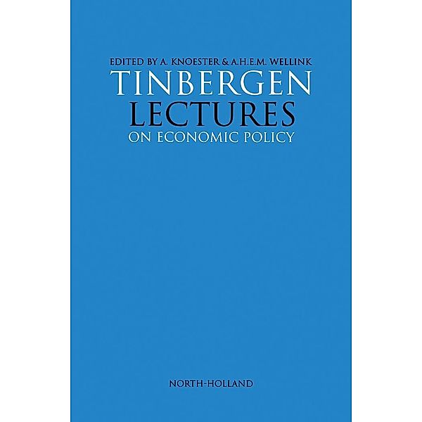 Tinbergen Lectures on Economic Policy