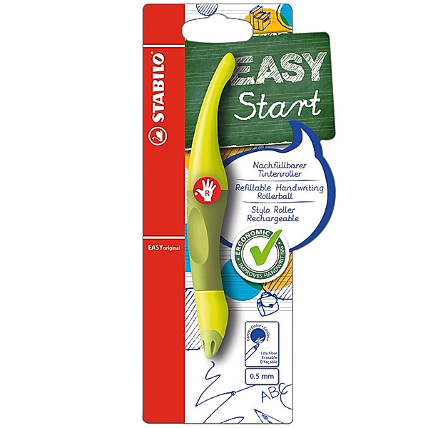 STABILO® Tintenroller STABILO® EASYoriginal für Rechtshänder in limette/grün