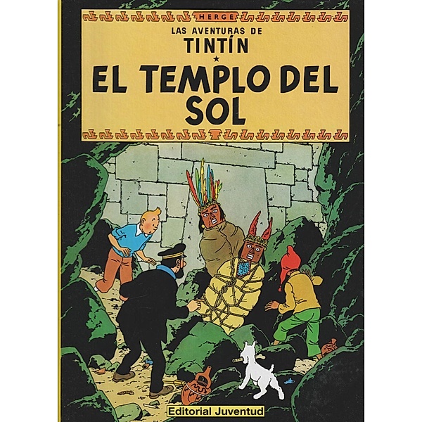 Tintín: El templo del sol, Hergé