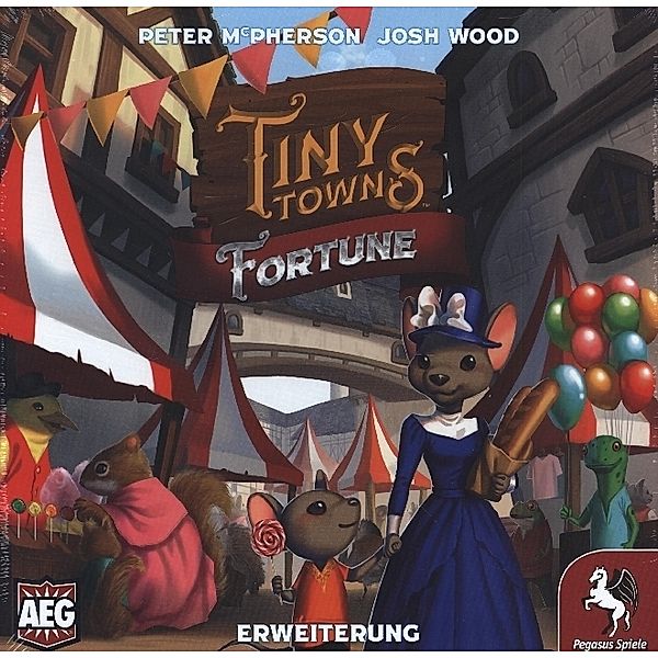 AEG, Pegasus Spiele Tiny Towns: Fortune (Spiel-Zubehör), Peter McPherson, Josh Wood