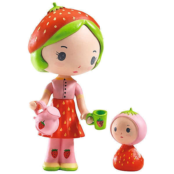 Djeco Tinyly Spielfigur BERRY & LILA in bunt