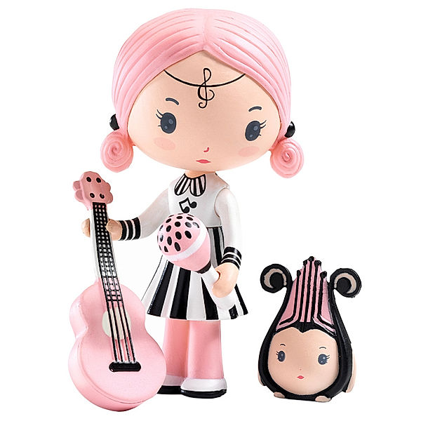 Djeco Tinyly Spielfigur SIDONIE & ZICK in rosa