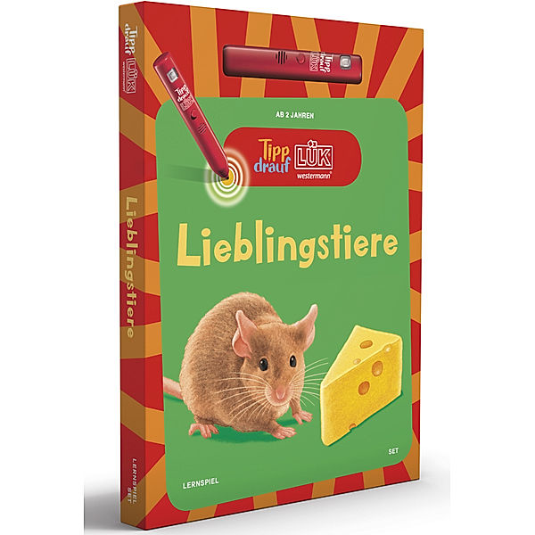 Tipp drauf! LÜK - Lieblingstiere, m. Stift