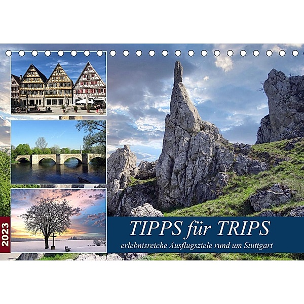 Tipps für Trips (Tischkalender 2023 DIN A5 quer), Klaus-Peter Huschka