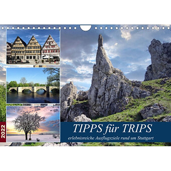 Tipps für Trips (Wandkalender 2022 DIN A4 quer), Klaus-Peter Huschka