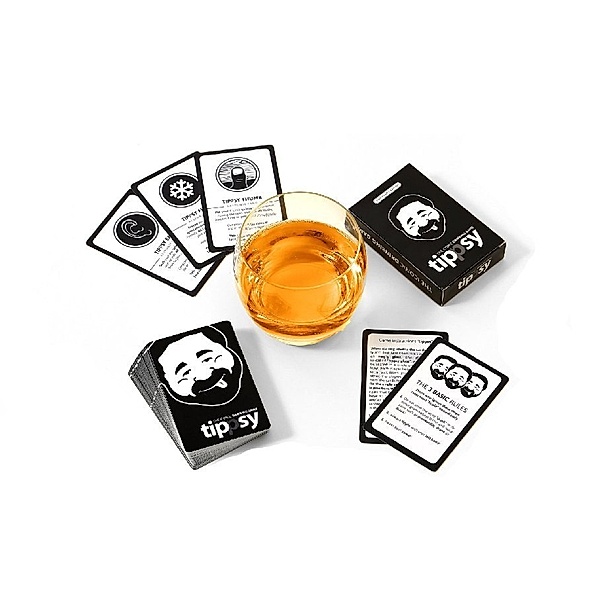 D&R DENKRIESEN Tippsy - The Iconic Drinking Game - Waterproof (Spiel), Ricardo Barreto, Denis Görz