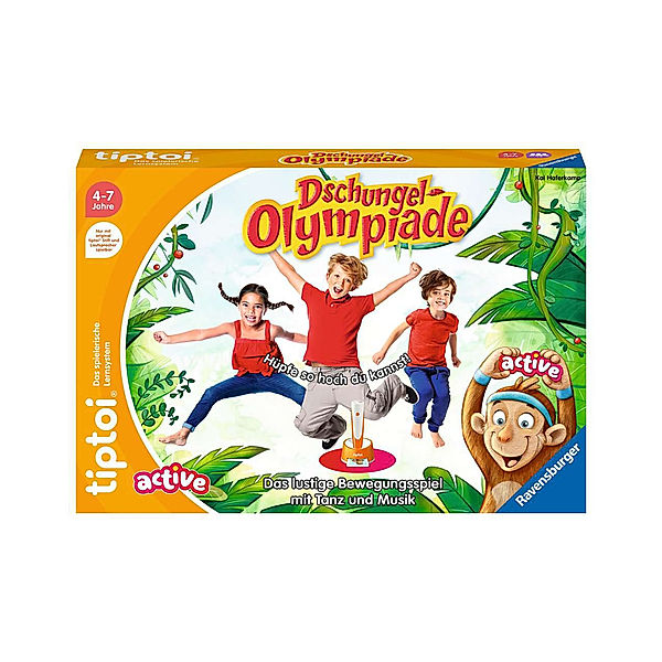 Ravensburger Verlag tiptoi® ACTIVE Dschungel-Olympiade, Kai Haferkamp