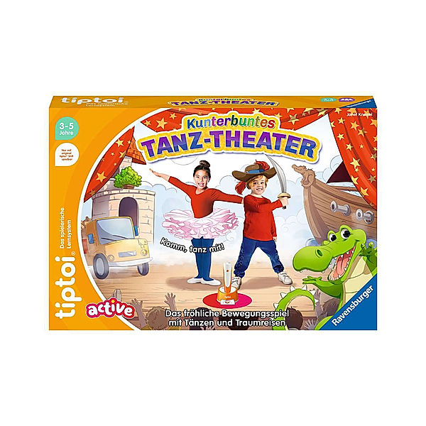 Ravensburger Verlag tiptoi® ACTIVE Kunterbuntes Tanz-Theater, Janet Kneisel