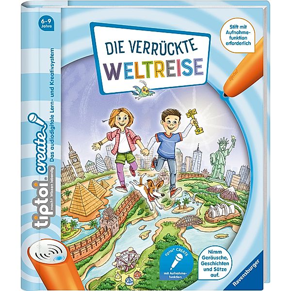 tiptoi® CREATE Die verrückte Weltreise, Anna Fuchser