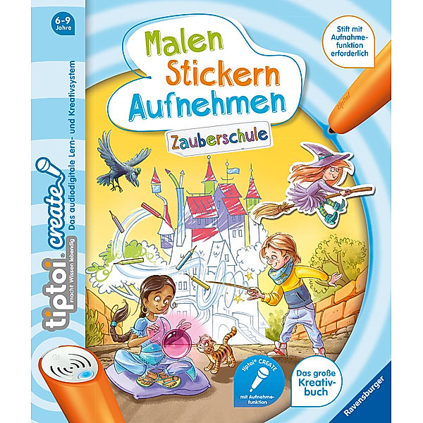 tiptoi CREATE / tiptoi® CREATE Malen Stickern Aufnehmen: Zauberschule, Lotta Bieberstein