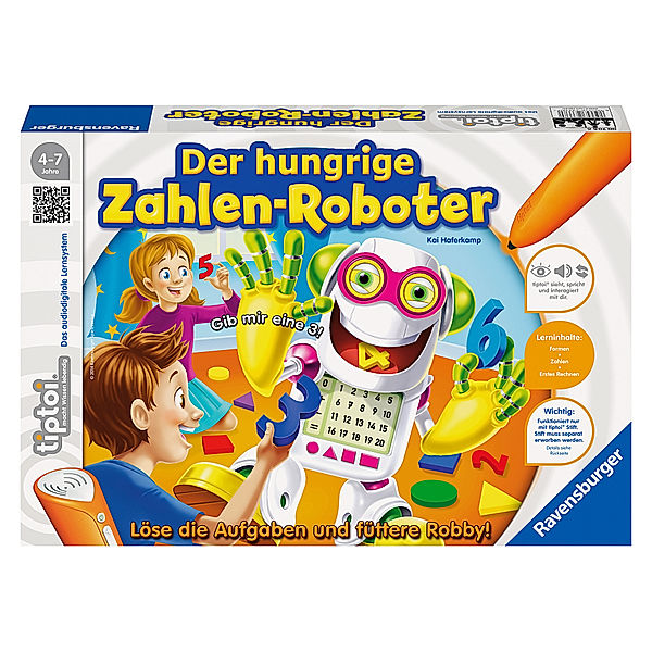 Ravensburger Verlag tiptoi® Der hungrige Zahlen-Roboter, Kai Haferkamp