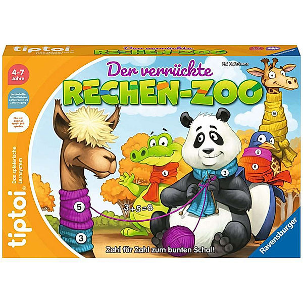 Ravensburger Verlag tiptoi® Der verrückte Rechen-Zoo, Kai Haferkamp
