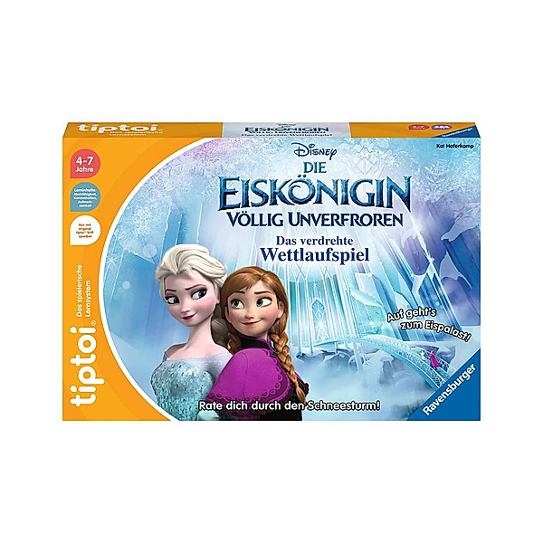 Ravensburger Verlag tiptoi® Disney Die Eiskönigin - Völlig unverfroren: Das verdrehte Wettlaufspiel, Kai Haferkamp