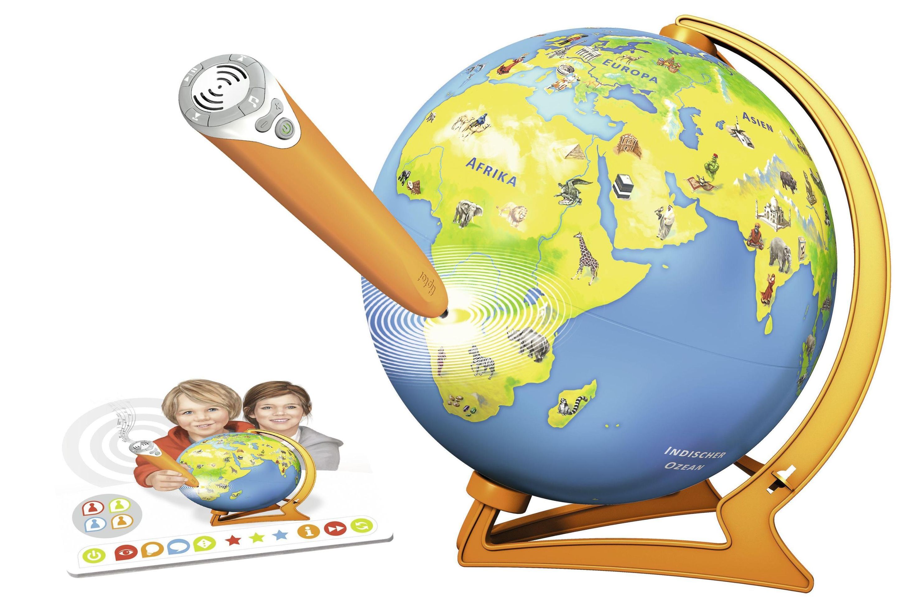 tiptoi® Mein interaktiver Junior Globus bestellen | Weltbild.de