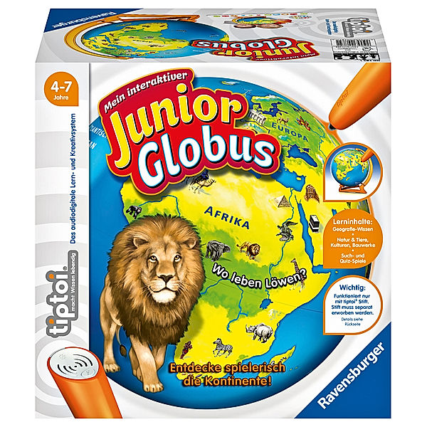 Ravensburger Verlag tiptoi® Mein interaktiver Junior Globus