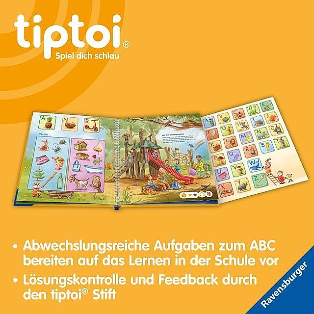 tiptoi® Meine Lern-Spiel-Welt - Buchstaben Buch versandkostenfrei