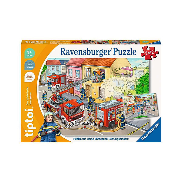 Ravensburger Verlag tiptoi® Puzzle für kleine Entdecker: Rettungseinsatz