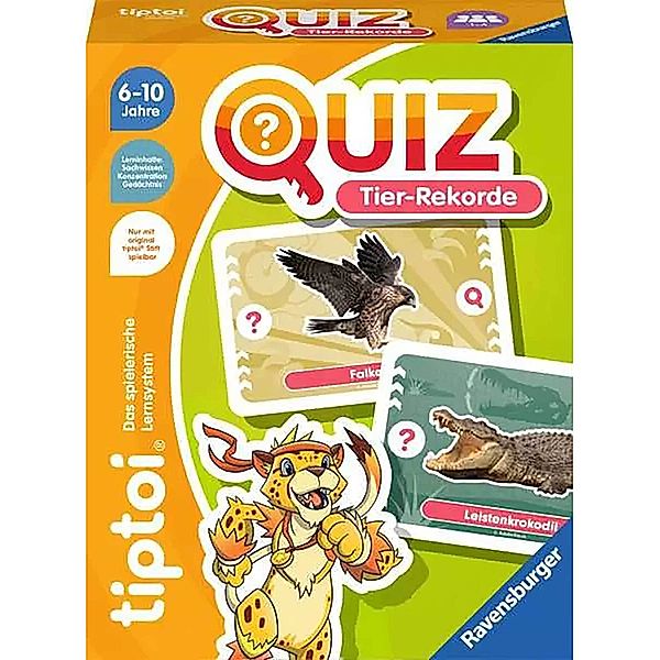 Ravensburger Verlag tiptoi® Quizspiel - TIERREKORDE