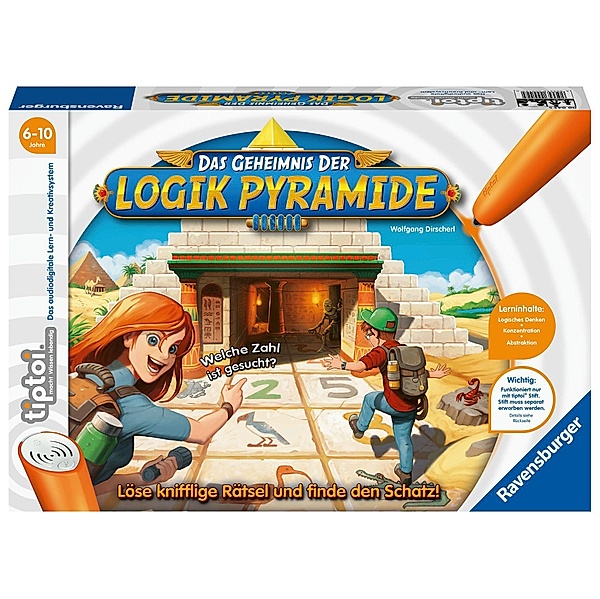 Ravensburger Verlag tiptoi®: Ravensburger tiptoi Spiel 00042 Das Geheimnis der Logik-Pyramide - Lern