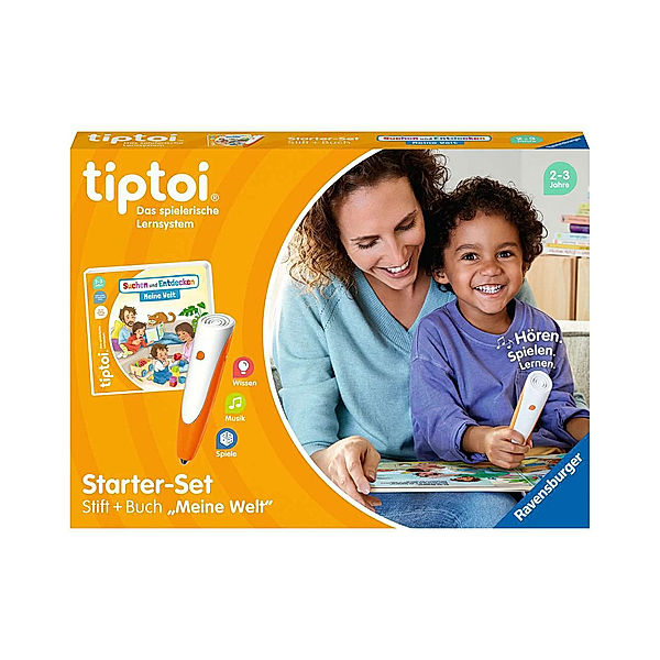 Ravensburger Verlag tiptoi® Starter-Set: MEINE WELT - Stift und Bilderbuch, Sandra Grimm